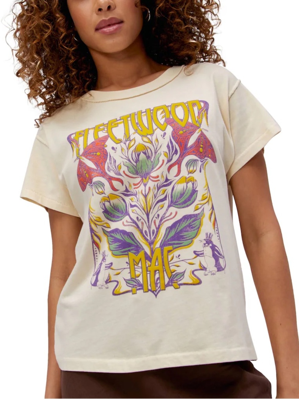 Daydreamer Cream Fleetwood Mac Graphic Tee
